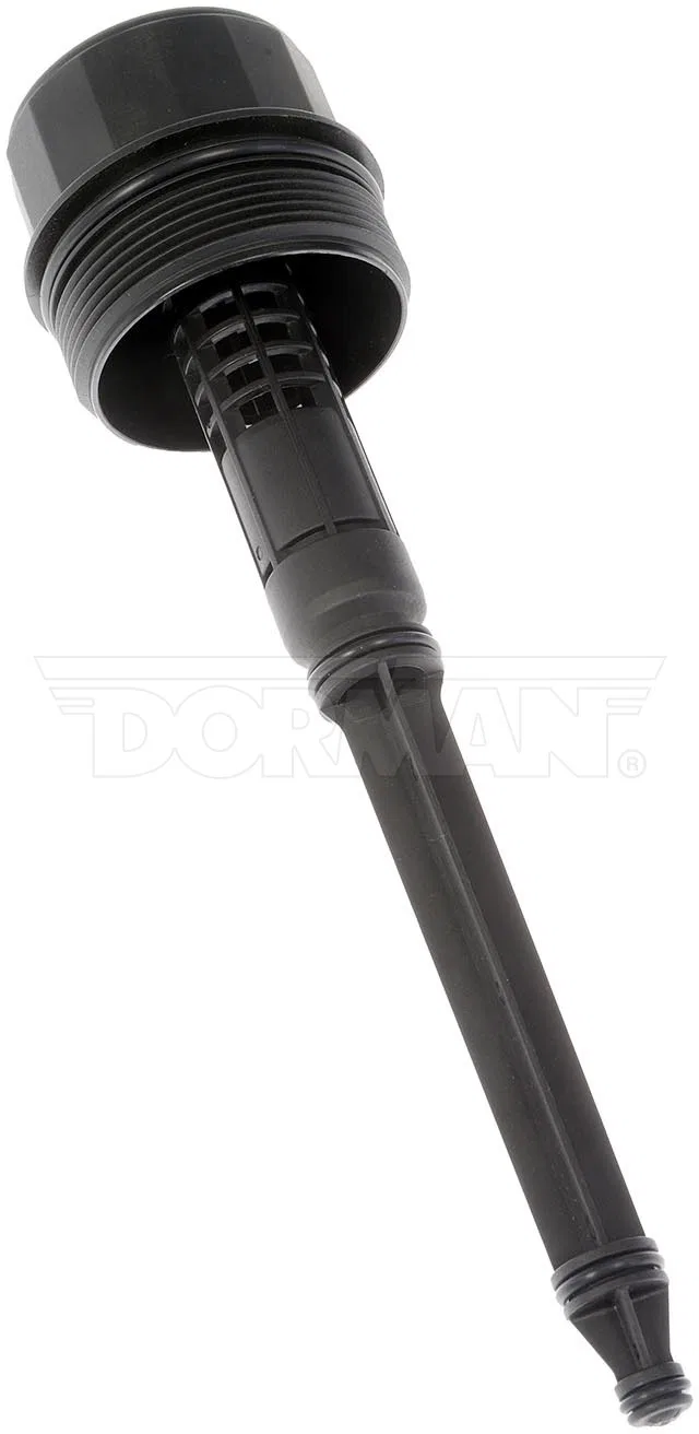 921-176 – DORMAN Oil Filter Cover, OE Replacement 13-1/4 Inch Hight Black Natural Finish Plastic/ Rubber